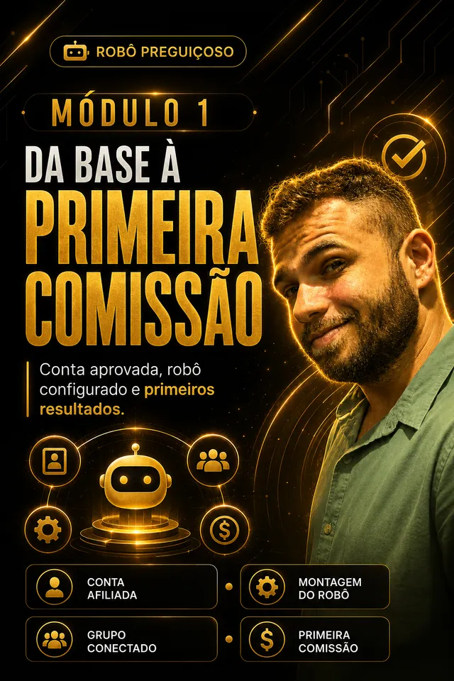 Capa do Módulo 1 — Da base à primeira comissão